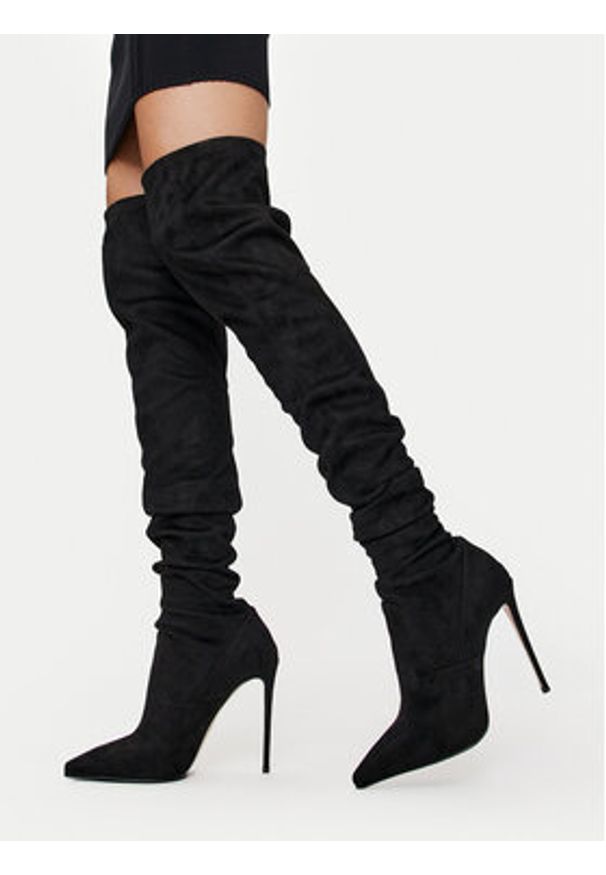 LE SILLA - Le Silla Kozaki Cuissard Eva 2145R100R1PPSHA001 Czarny. Kolor: czarny. Materiał: materiał