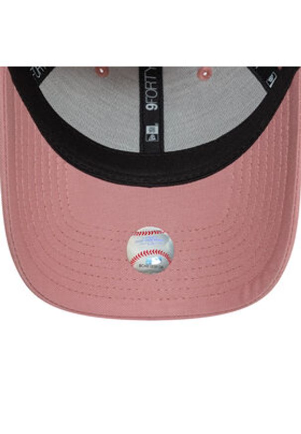 New Era Czapka z daszkiem LA Dodgers League Essential 9FORTY 60595170 Różowy. Kolor: różowy. Materiał: bawełna, materiał