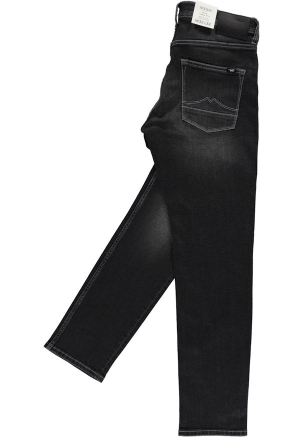 Męskie Spodnie Jeansowe Mustang Style Vegas Slim Denim Black 1015857 4000 583