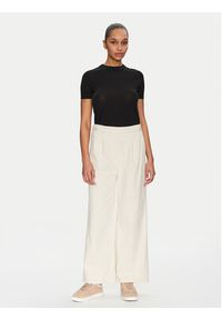 only - ONLY Spodnie materiałowe Stella 15338662 Beżowy Wide Leg. Kolor: beżowy. Materiał: bawełna #2