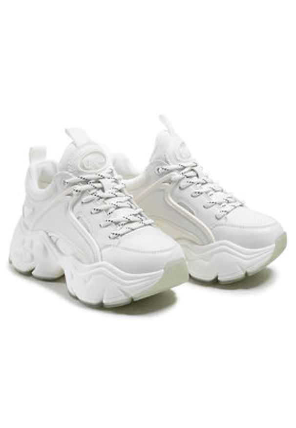 Buffalo Sneakersy Binary C BN16304481 Biały. Kolor: biały. Materiał: skóra