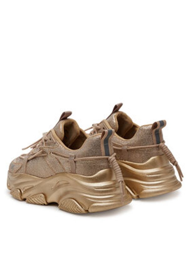 Steve Madden Sneakersy Vault 2R SM11003549 Złoty. Kolor: złoty. Materiał: materiał