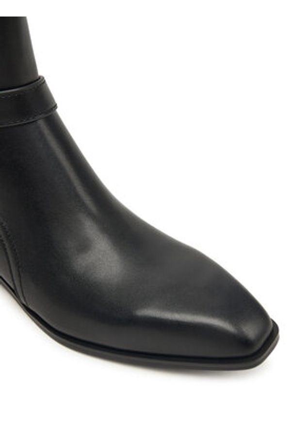 Liu Jo Botki Liz 01 SF5123 P0102 Czarny. Kolor: czarny. Materiał: skóra