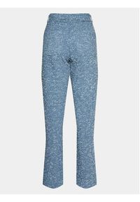 Remain Spodnie materiałowe Bold Weave 5005712792 Niebieski Straight Fit. Kolor: niebieski. Materiał: bawełna