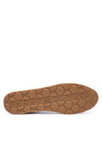 TOMMY HILFIGER - Tommy Hilfiger Sneakersy Th Low Profile Runner FW0FW08951 Biały. Kolor: biały. Materiał: skóra #4