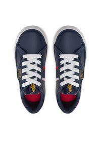 Polo Ralph Lauren Sneakersy RL00572410 C Granatowy. Kolor: niebieski. Materiał: skóra #2