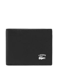 Lacoste Duży Portfel Męski S Billfold NH4014PN Czarny. Kolor: czarny. Materiał: skóra #1