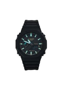 G-Shock Zegarek GA-2100RC-1AER Czarny. Kolor: czarny. Materiał: syntetyk #1