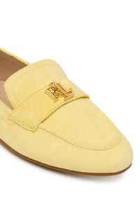 Lauren Ralph Lauren - LAUREN RALPH LAUREN Lordsy 802946809015 Żółty. Kolor: żółty. Materiał: skóra, zamsz #5