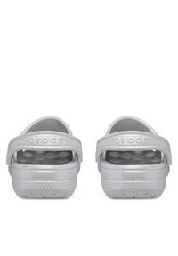 Crocs Klapki Classic Glitter Clog 205942 Srebrny. Kolor: srebrny #3