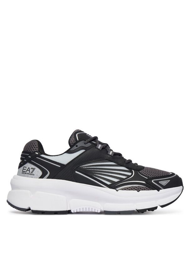 EA7 Emporio Armani Sneakersy X8X236 XK424 MZ197 Czarny. Kolor: czarny. Materiał: materiał