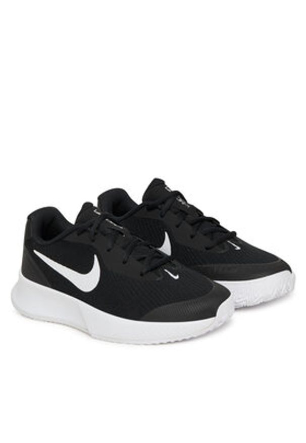Nike Buty do tenisa W Vapor Lite 3 Cly HQ5291 001 Czarny. Kolor: czarny. Materiał: materiał, mesh. Sport: tenis