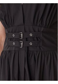 DKNY Sukienka codzienna DJ6D9194 Czarny Regular Fit. Okazja: na co dzień. Kolor: czarny. Materiał: bawełna. Typ sukienki: proste. Styl: casual #4