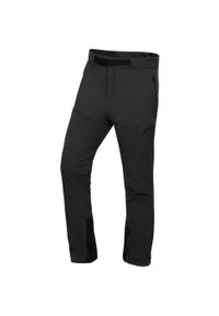 ALPINE PRO - Alpine Pro Zebin 46 Softshell Spodnie Męskie - Wiatroodporne i Elastyczne. Kolor: zielony. Materiał: elastan, nylon. Długość: długie