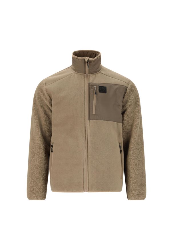 Polar Whistler Makaley. Kolor: szary, brązowy, wielokolorowy. Materiał: polar. Sport: turystyka piesza