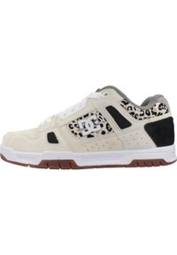 DC Shoes - Tenisówki Dc Model Stag Kolor Beżowy. Kolor: beżowy. Materiał: syntetyk, tkanina, skóra