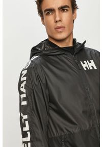 Helly Hansen - Kurtka. Okazja: na co dzień. Typ kołnierza: kaptur. Kolor: czarny. Materiał: poliester, materiał. Styl: casual #5