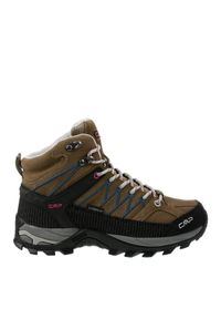 CMP - Rigel Mid Wmn Trekking Shoe Wp. Kolor: wielokolorowy, beżowy, czarny. Sport: turystyka piesza