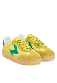 Aldo Sneakersy Retrostep 14002056 Żółty. Kolor: żółty. Materiał: skóra, zamsz #4