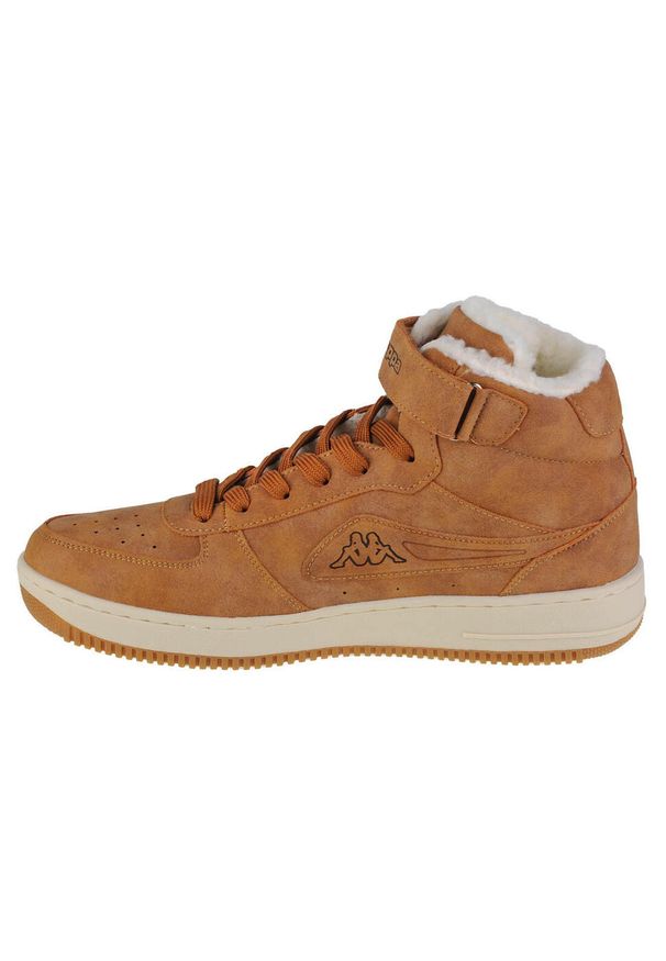 Buty Kappa Bash Mid Fur. Kolor: brązowy. Materiał: materiał, tkanina, syntetyk