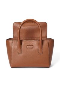 Lauren Ralph Lauren - LAUREN RALPH LAUREN Torebka 431969349001 Brązowy. Kolor: brązowy. Materiał: skórzane