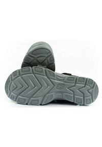 skechers - Sandały Skechers 406520L/BBLM czarne. Zapięcie: rzepy. Kolor: czarny. Materiał: syntetyk, materiał #9