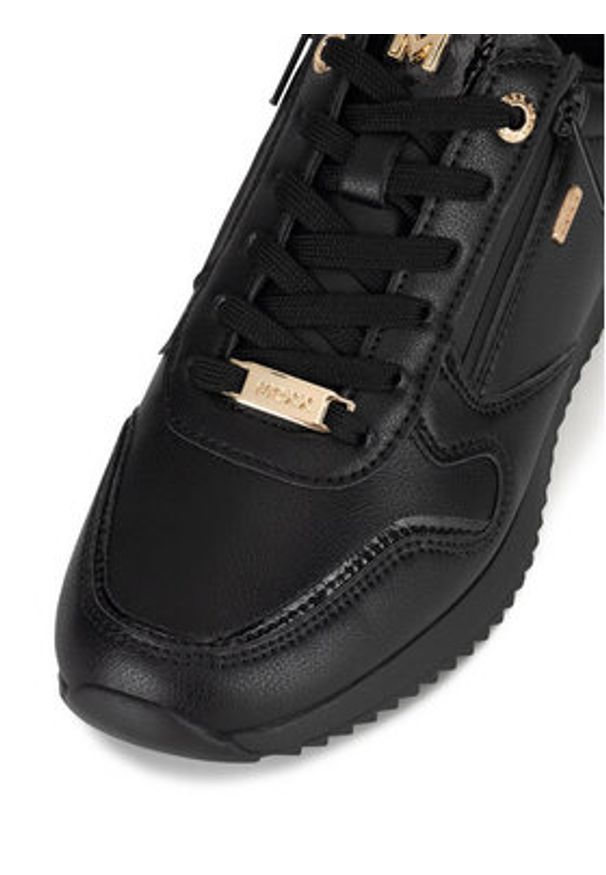 MEXX Sneakersy MI001008243W Czarny. Kolor: czarny. Materiał: skóra