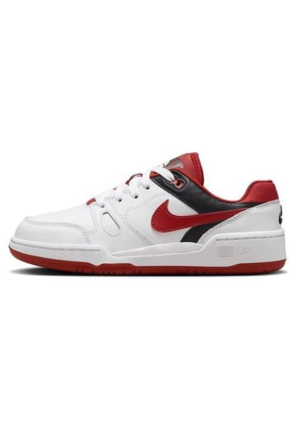 Buty koszykarskie dla dzieci Nike Full Force. Zapięcie: sznurówki. Kolor: wielokolorowy. Materiał: guma, skóra, tkanina, materiał, syntetyk. Szerokość cholewki: normalna