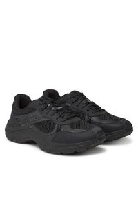 Hugo - HUGO Sneakersy GO2 50548571 Czarny. Kolor: czarny. Materiał: materiał #6