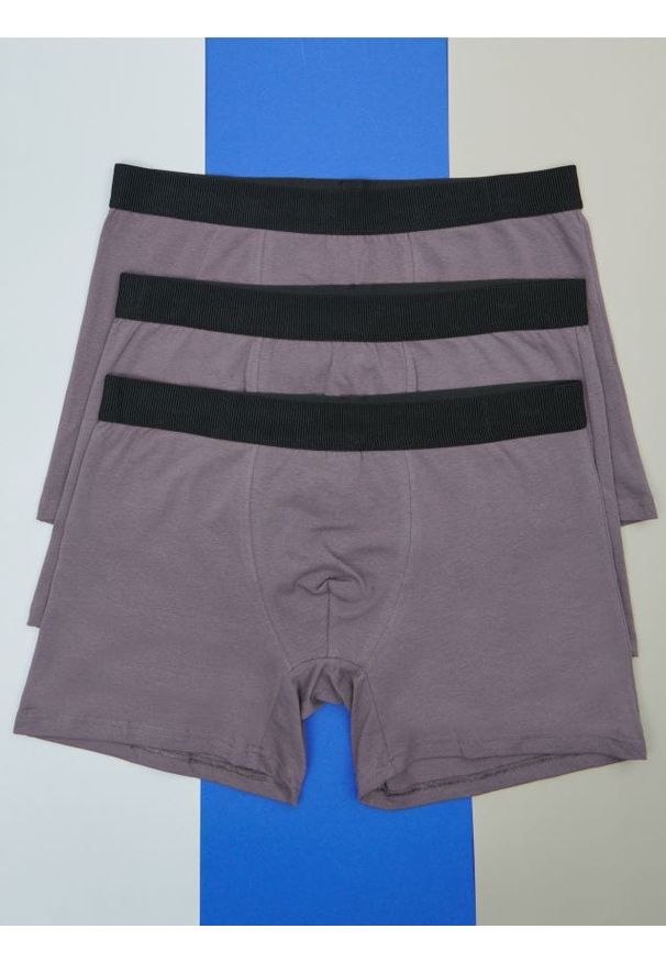 Sinsay - Bokserki Classic 3 pack - wielobarwny. Materiał: bawełna, guma, elastan