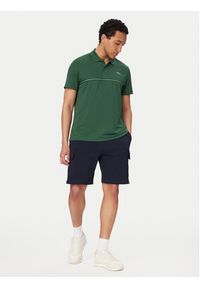 Lacoste Polo DH0171 Zielony Regular Fit. Typ kołnierza: polo. Kolor: zielony. Materiał: syntetyk #2