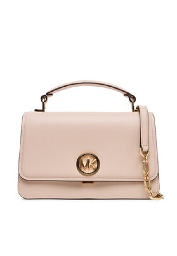 MICHAEL Michael Kors Torebka Delancey 30T4GD8S6L Różowy. Kolor: różowy. Materiał: skórzane