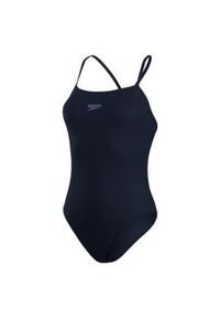 Strój pływacki jednoczęściowy damski Speedo Eco Endurance+ Medalist Thinstrap. Kolor: niebieski. Materiał: poliester #1