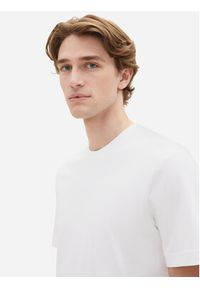 Tom Tailor Komplet 2 t-shirtów 1037741 Biały Regular Fit. Kolor: biały. Materiał: bawełna #6