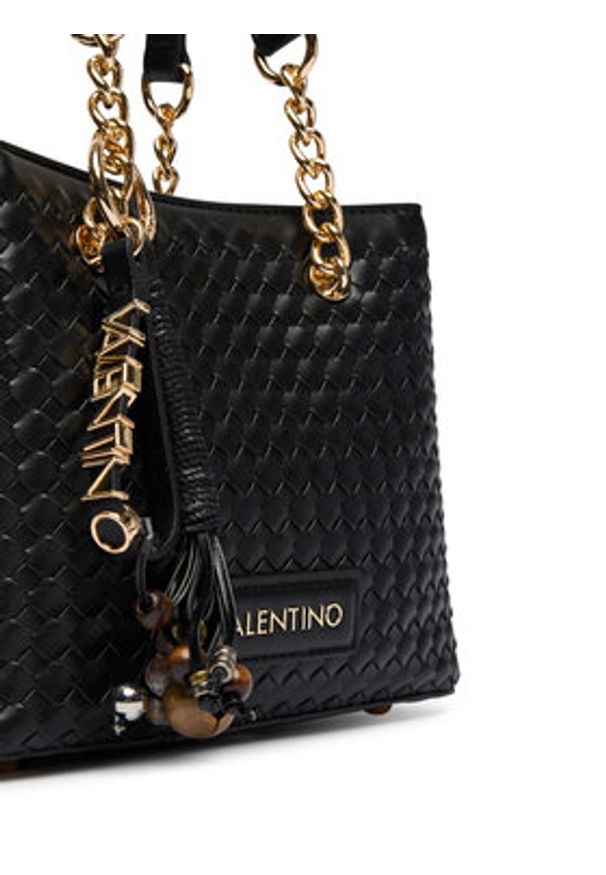 VALENTINO - Valentino Torebka Gea VBS9UC06 Czarny. Kolor: czarny. Materiał: skórzane