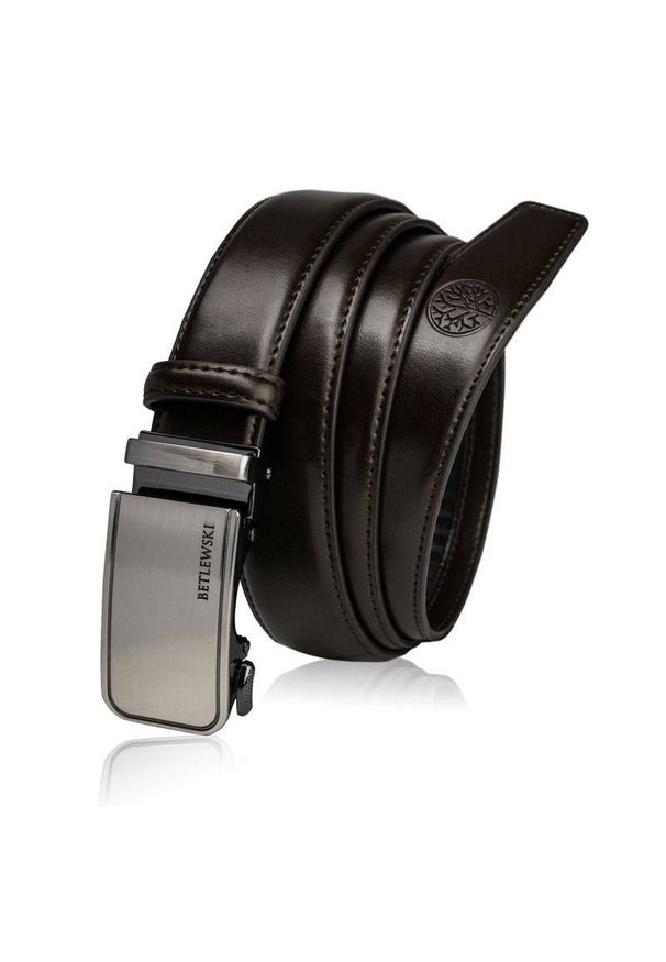 Betlewski - Skórzany pasek BETLEWSKI C30-TO c. brązowy 110. Kolor: brązowy. Materiał: skóra ekologiczna