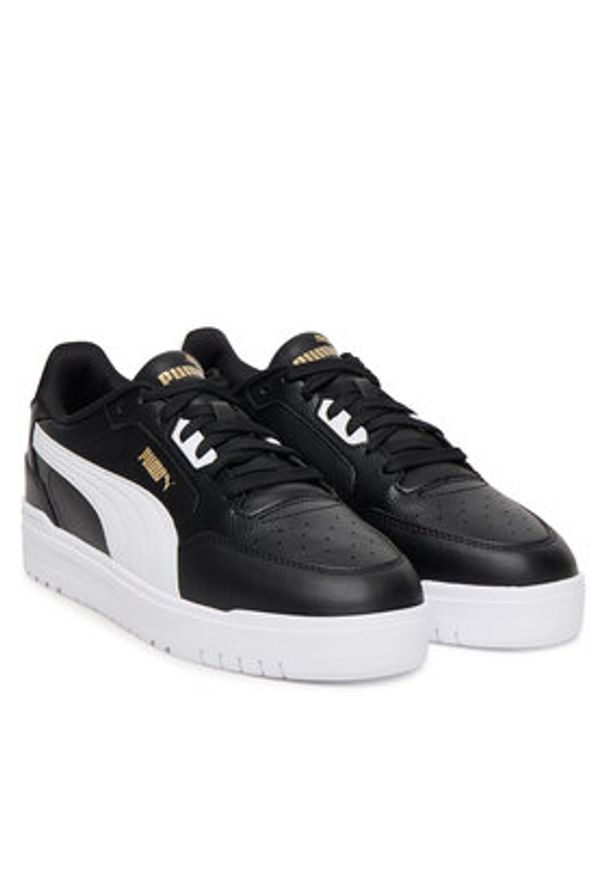 Puma Sneakersy Shuffle Downtown 402596 07 Czarny. Kolor: czarny. Materiał: skóra