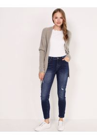 Unisono - SPODNIE - JEANSY. Okazja: na co dzień. Materiał: jeans. Styl: casual, klasyczny #3