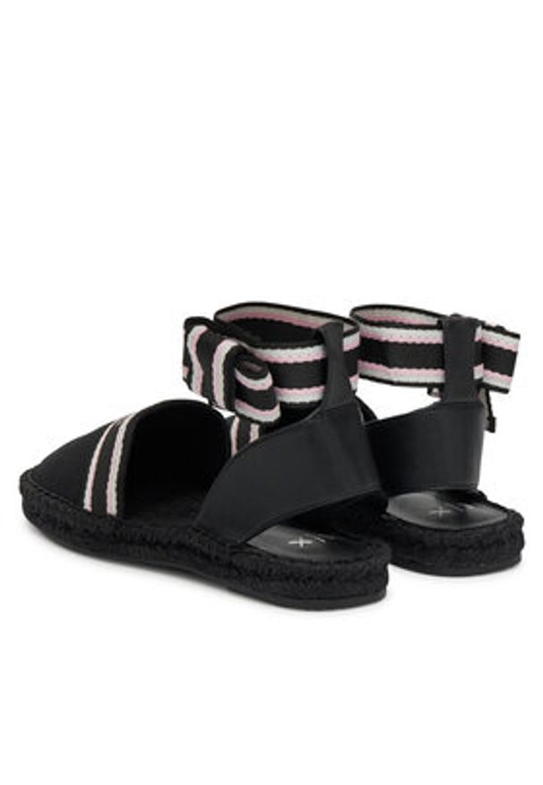 Armani Exchange Espadryle XDS006 XV923 00002 Czarny. Kolor: czarny. Materiał: materiał