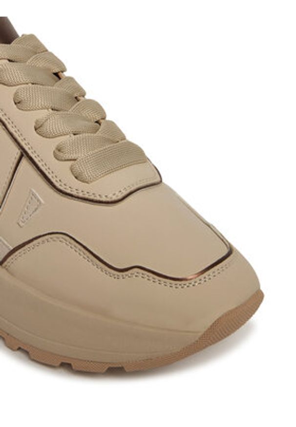 Alexander Smith Sneakersy Liverpool ASBCLPW-2156-BGE Beżowy. Kolor: beżowy. Materiał: skóra