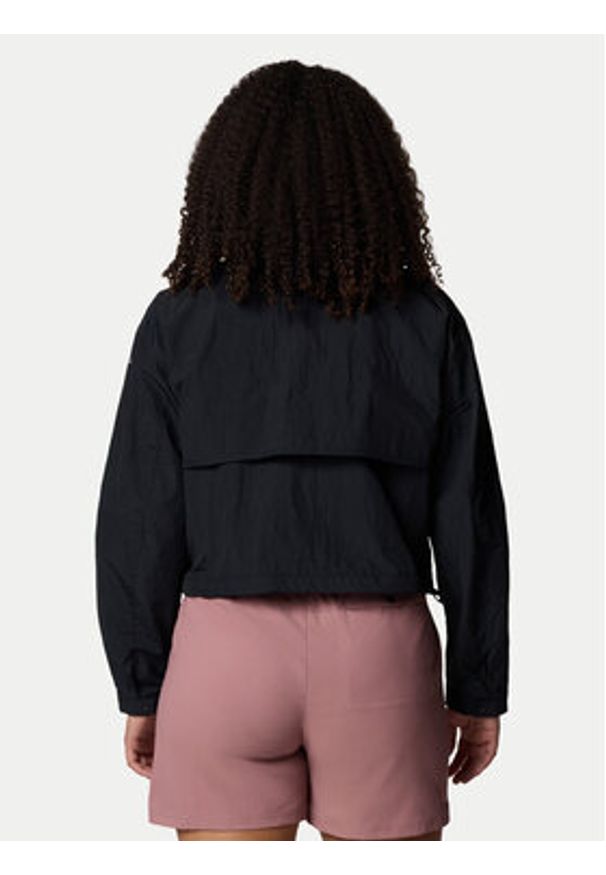 columbia - Columbia Kurtka przejściowa Paracutie™ Cropped Cargo Windbreaker 2116571 Czarny Regular Fit. Kolor: czarny. Materiał: syntetyk