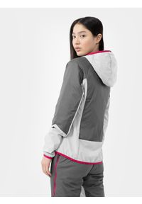 4f - 4F Kurtka skiturowa Primaloft® Active damska XXL. Kolor: szary. Materiał: dzianina, tkanina. Długość rękawa: raglanowy rękaw. Sezon: zima #2