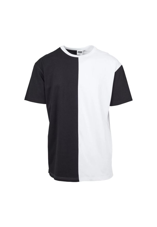 Urban Classics - Męska Koszulka Harlequin Oversized T-shirt. Kolor: biały, wielokolorowy, czarny