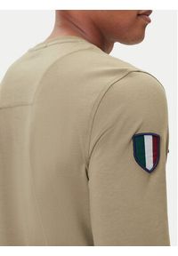 Aeronautica Militare Longsleeve 252TS2488UJ00710 Khaki Regular Fit. Kolor: brązowy. Materiał: bawełna. Długość rękawa: długi rękaw #4