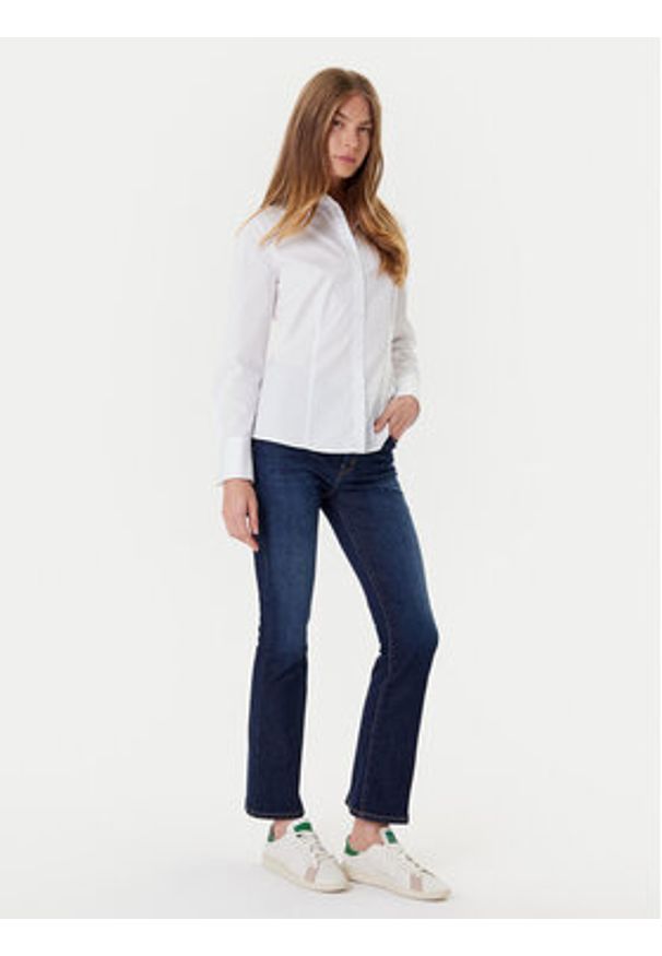 Weekend Max Mara Jeansy Rapallo 2525186021 Granatowy Straight Fit. Kolor: niebieski