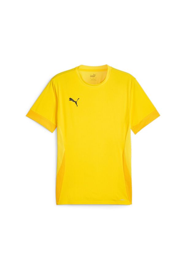 Koszulka Puma TeamGoal. Kolor: żółty, wielokolorowy, czarny. Sport: piłka nożna
