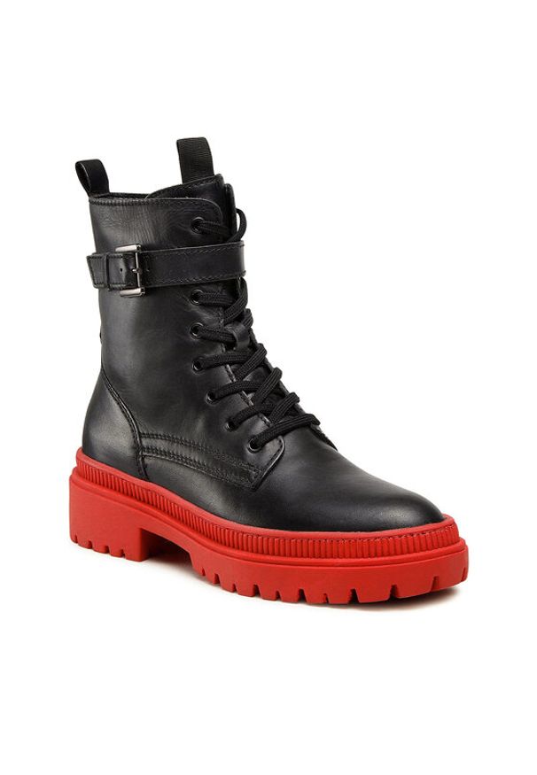 Lasocki Trapery WI16-14097-06 Czarny. Kolor: czarny. Materiał: skóra