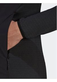 Adidas - adidas Polar Techrock Flooce Wind Hooded Jacket HF0726 Czarny. Kolor: czarny. Materiał: syntetyk #9