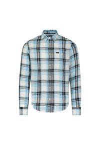 Lee - LEE LEESURE SHIRT MĘSKA KOSZULA W KRATĘ PREPPY BLUE 112349056 L66N044970 #5
