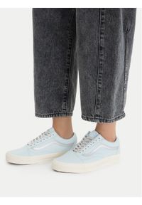 Vans Tenisówki Old Skool VN000D6WYP21 Błękitny. Kolor: niebieski. Materiał: skóra, zamsz #1
